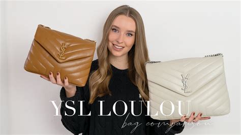 ysl college small size|YSL college vs loulou bag.